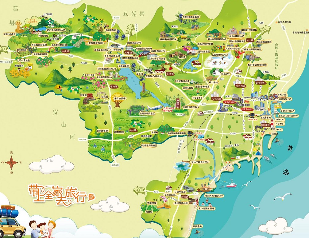 泰和景区使用手绘地图给景区能带来什么好处？